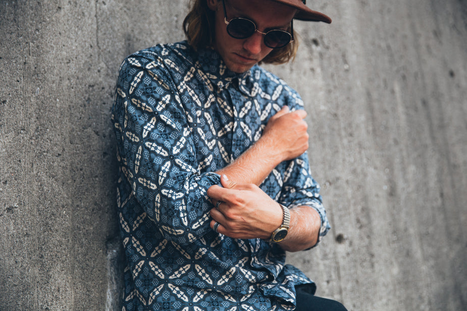 Ocean Blue Shirt for men